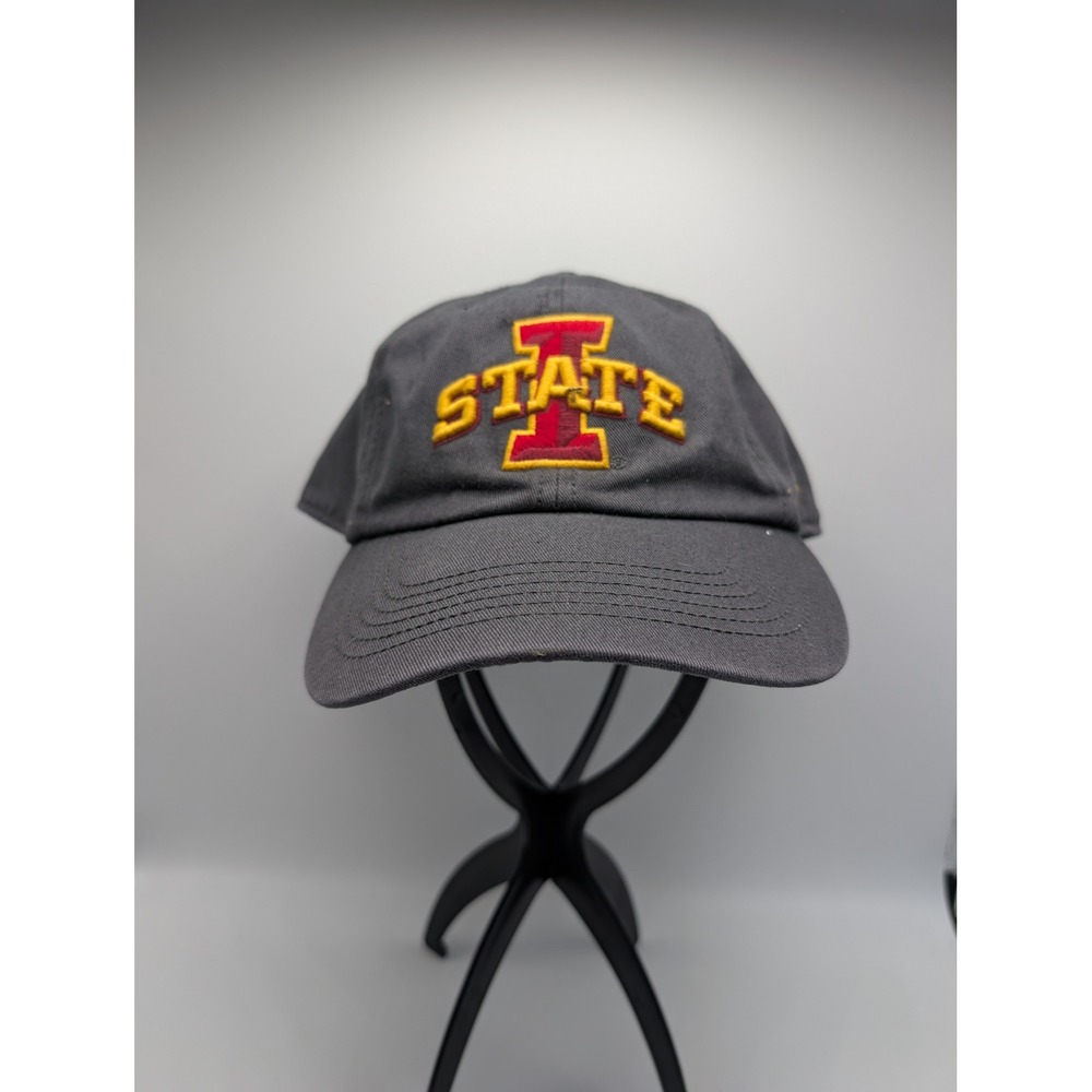 Iowa State Cyclones 47 Brand Franchise Hat XL Gray Fitted NCAA Cap Cy Logo